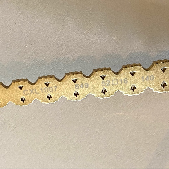 Christian Lacroix navy blue eyeglasses frames - Picture 3 of 5